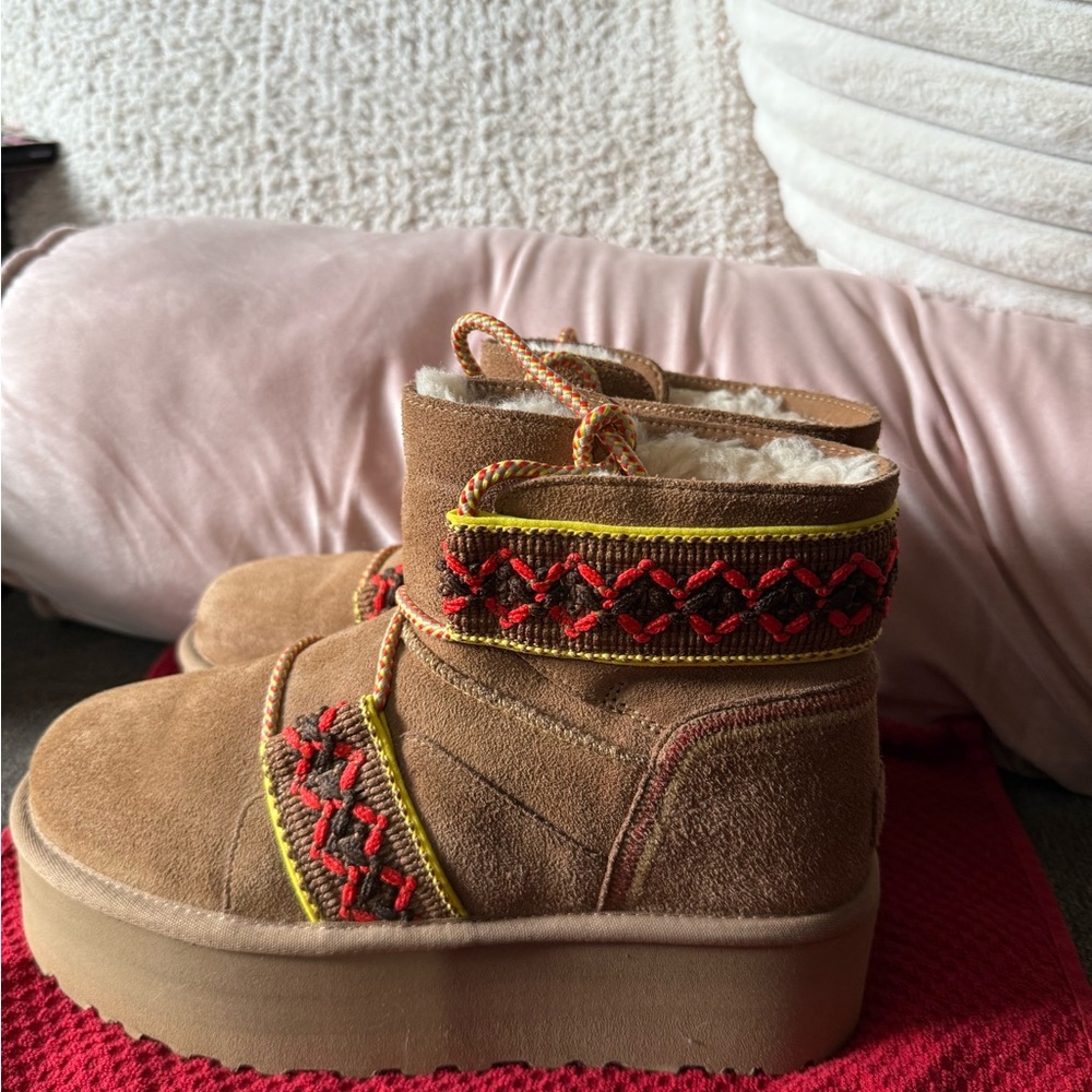 UGG PLATFORM BOOTS